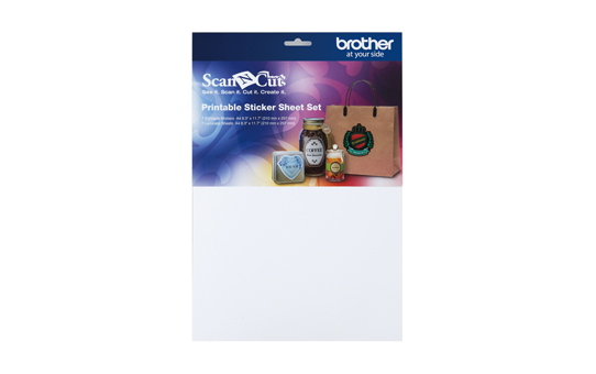 CAPSS1: ScanNCut Printable Sticker Sheet Set