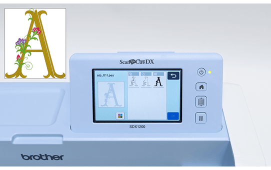 SDX1200 ScanNCut DX Craft Cutting Machine 6