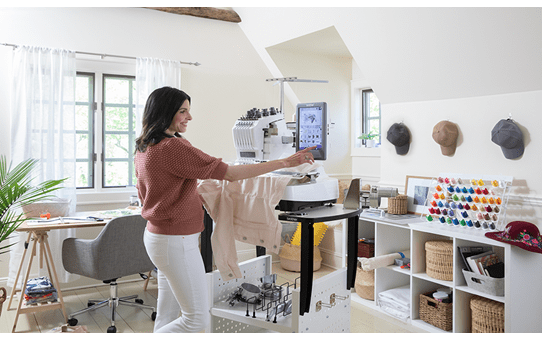 PR680W: 6-Needle Embroidery Machine with Wireless Capability 3