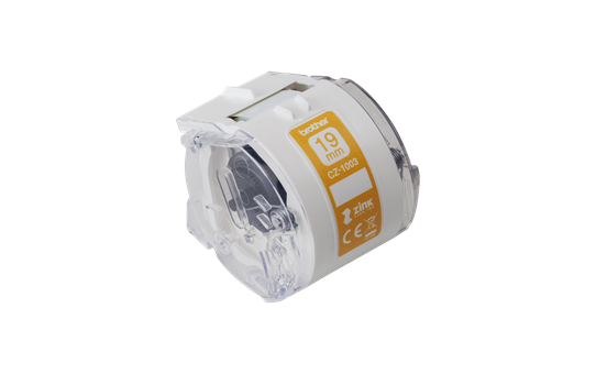 Genuine Brother CZ1003 full colour continuous label roll, 19mm wide 2