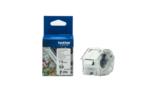 Genuine Brother CZ1003 full colour continuous label roll, 19mm wide