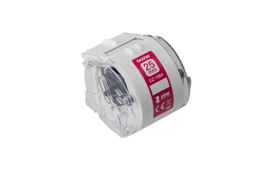 Genuine Brother CZ1004 full colour continuous label roll, 25mm wide 2