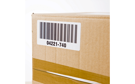 Genuine Brother DK-11240 Label Roll – Black on White, 102mm x 51mm 2