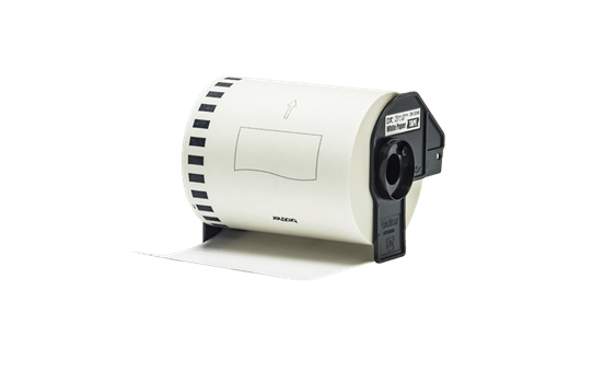Genuine Brother DK-22246 Continuous Paper Label Roll – Black on White, 103mm wide 2