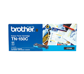 TN150C cyan standard yield toner (1,500 pages) for Brother laser printer
