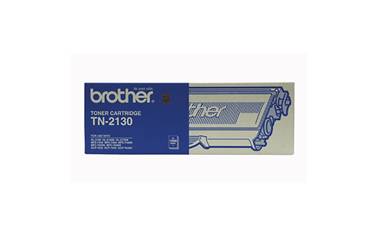 TN2130 black standard yield toner (1,500 pages) for Brother laser printer