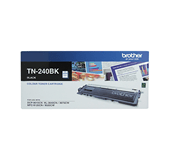 TN240BK black standard yield toner (2,200 pages) for Brother laser printer