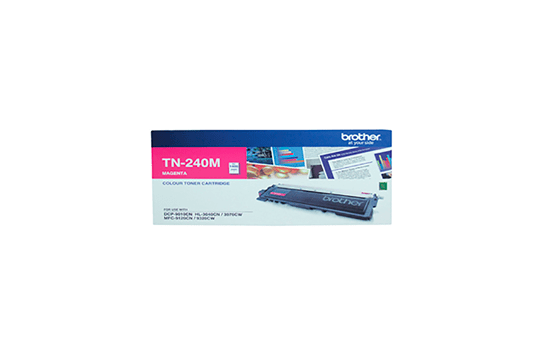 TN240M magenta standard yield toner (1,400 pages) for Brother laser printer
