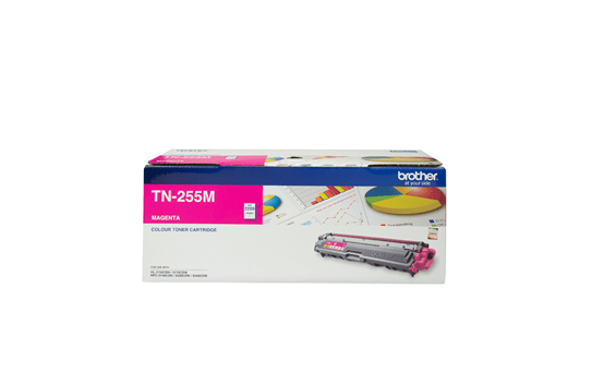 TN255M magenta high yield toner (2,200 pages) for Brother laser printer