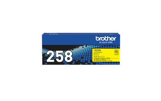TN258Y Yellow Toner