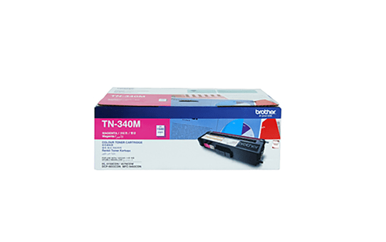 TN340M magenta standard yield toner (1,500 pages) for Brother laser printer
