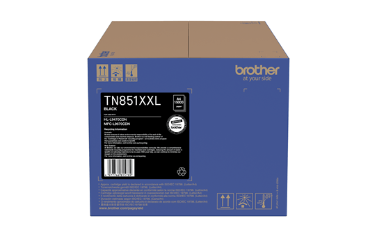 TN851XXLBK Black
