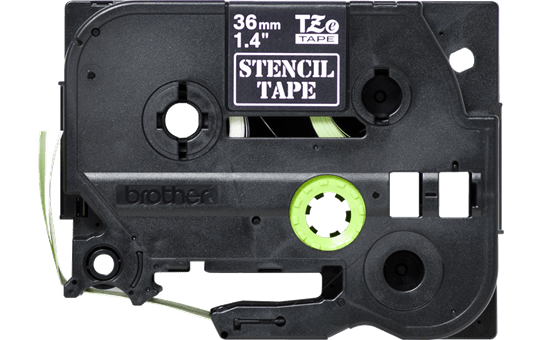 Genuine Brother STe-161 Stencil Tape Cassette – Black, 36mm wide 2
