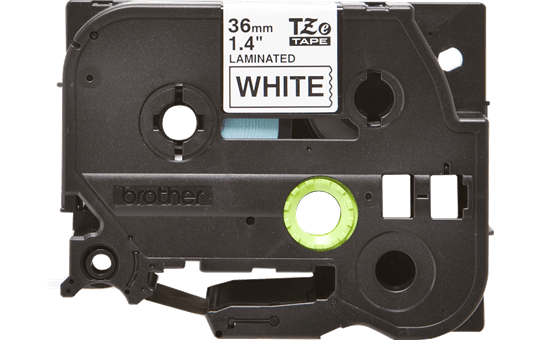 Genuine  Brother TZe-261 Labelling Tape Cassette – Black on White, 36mm wide