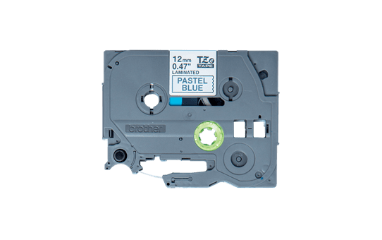 Genuine Brother TZe-MQ531 Labelling Tape Cassette – Black on Pastel Blue, 12mm wide