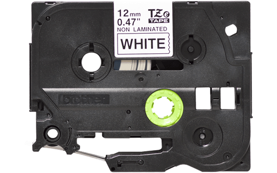 Genuine Brother TZe-N231 Labelling Tape Cassette – Black on White, 12mm wide