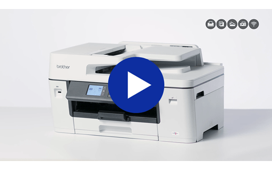 MFC-J6540DW Colour Inkjet A3 Multi-Function Printer 6